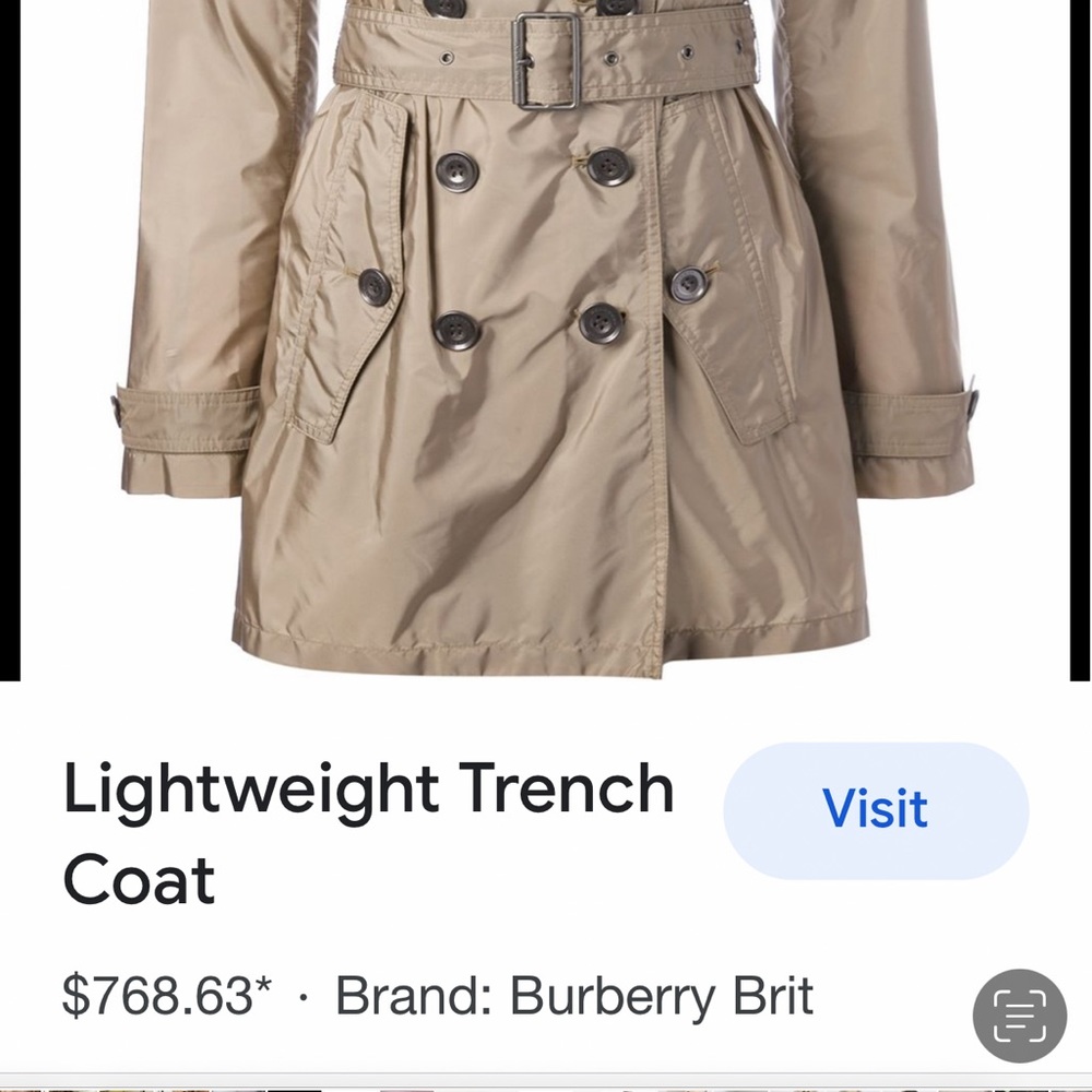 Burberry Britt coat